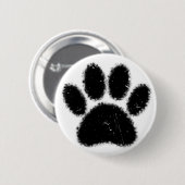 Hundepapierdrucke mit starkem und gestörtem Druck Button (Vorne & Hinten)