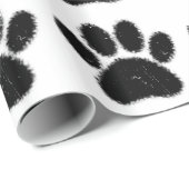 Hundepapierdrucke mit starkem und gestörtem Druck Geschenkpapier (Rolleneckpunkt)