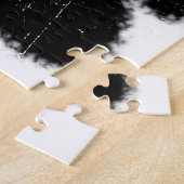 Hundepapierdrucke mit starkem und gestörtem Druck Puzzle (Seite)