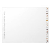 Hundeparade Notizblock (Vorderseite)