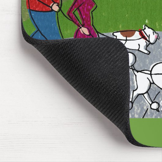 Hundepark Mousepad (Ecke)