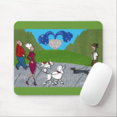 Hundepark Mousepad (Mit Mouse)