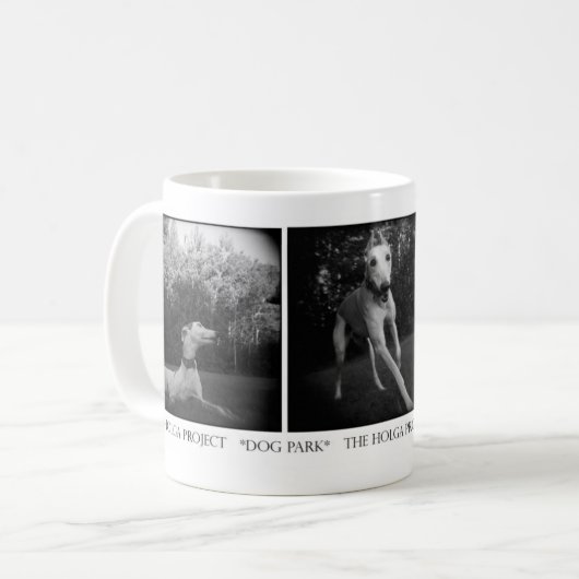 Hundepark-Tasse Kaffeetasse (Vorderseite Links)