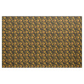 Hundepaw-Druckmuster| Orange Stoff (Fat Quarter (45,7 x 55,9 cm))