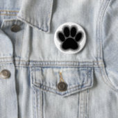 Hundepaw mit Konturen Button (Beispiel)