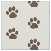 Hundepaw-Prints Stoff (Nahaufnahme)