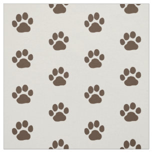 Hundepaw-Prints Stoff