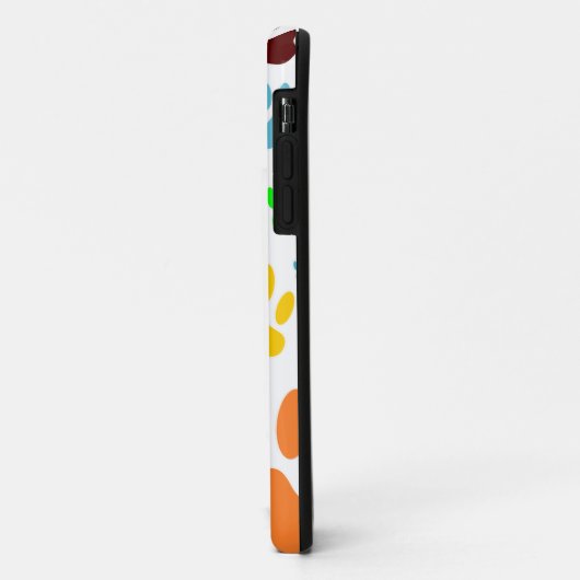 Hundepaw-Prints überall Case-Mate iPhone Hülle (Hinten/Links)