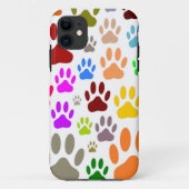 Hundepaw-Prints überall Case-Mate iPhone Hülle (Rückseite)