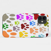 Hundepaw-Prints überall Case-Mate iPhone Hülle (Rückseite (Horizontal))