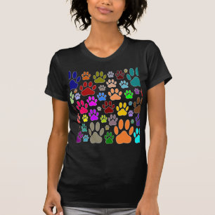 Hundepaw-Prints überall T-Shirt