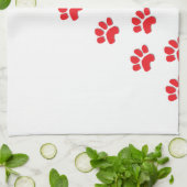 Hundepaws Küchentuch (Gefaltet)