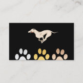 Hundepaws | Laufende Hunde Visitenkarte (Vorderseite)