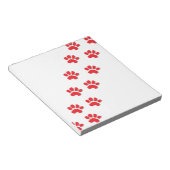Hundepaws Notizblock (angewinkelt)