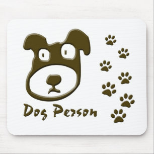 Hundeperson Mousepad