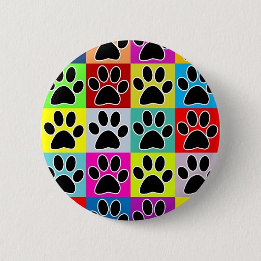 Hundepfanne Button (Vorderseite)