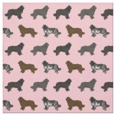 Hundepferde Stoff (Muster)