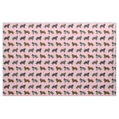 Hundepferde Stoff (Fat Quarter (45,7 x 55,9 cm))