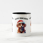 Hundepferde Tasse - Glückliche Feiertage (Mittel)
