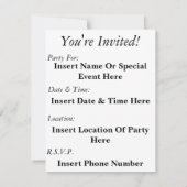 Hundepflaster Einladung (Rückseite)