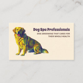 Hundepflege, die QR wachsen lässt Visitenkarte