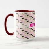 Hundepflege Personalisierte Moderne Kollektion Tasse (Links)