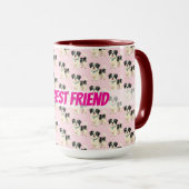 Hundepflege Personalisierte Moderne Kollektion Tasse (VorderseiteRechts)