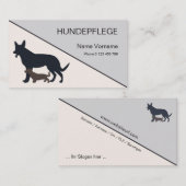 hundepflege visitenkarte (Vorne/Hinten)