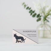 hundepflege visitenkarte (Stehend Vorderseite)