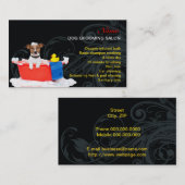 Hundepflegen Salon-Visitenkarte Visitenkarte (Vorne/Hinten)