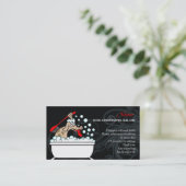 Hundepflegen Salon-Visitenkarte Visitenkarte (Stehend Vorderseite)