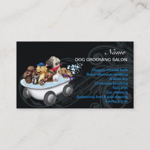 Hundepflegen Salon-Visitenkarte Visitenkarte