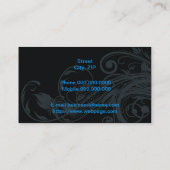 Hundepflegen Salon-Visitenkarte Visitenkarte (Rückseite)