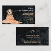 Hundepflegen Salon-Visitenkarte Visitenkarte (Vorne/Hinten)