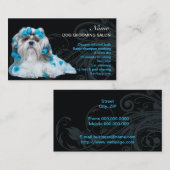 Hundepflegen Salon-Visitenkarte Visitenkarte (Vorne/Hinten)