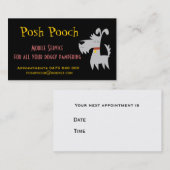 Hundepflegenkarte Terminkarte (Vorne/Hinten)