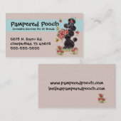 Hundepflegenservice-Visitenkarte Visitenkarte (Vorne/Hinten)