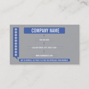 HundepflegenVisitenkarte-Lochkarte Treuekarte