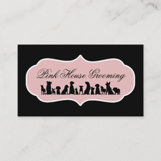 HundepflegenVisitenkarten Visitenkarte (Vorderseite)