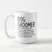 Hundepfleger Kaffeetasse (Links)