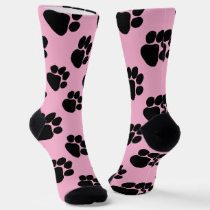 Hundepfoten Geburtstagsgeschenk Rosa Socken