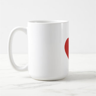 Hundepfoten-Herz-Tasse – Geschenk für Hunde-Liebha Kaffeetasse