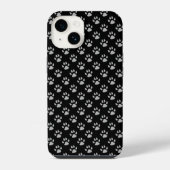 Hundepfoten iPhone Hülle (Rückseite)