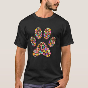 Hundepfoten-Süßigkeiten Kunst Für Jungen Mädchen K T-Shirt