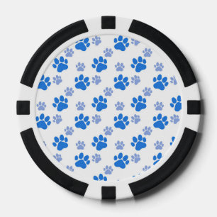 Hundepfotenabdruck Einfacher Tierliebhaber Süße We Pokerchips