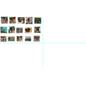 Hundepics Stoff (Kachel)