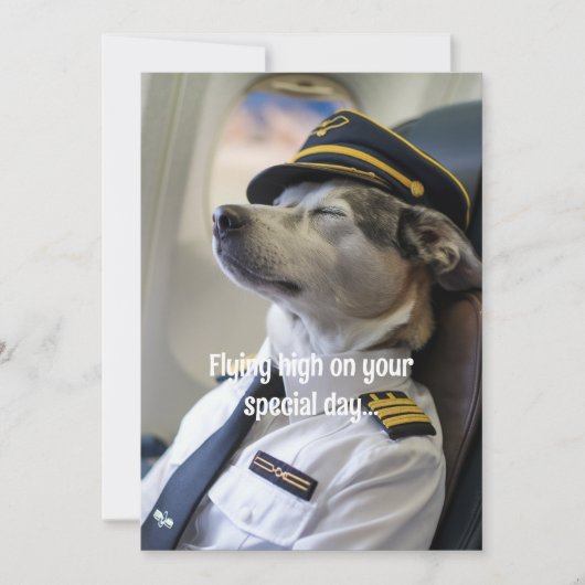 Hundepiloten und Flugzeuge Coole Sonnentage Karte (Vorderseite)