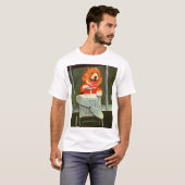 Hundepilotendruck T-Shirt (Vorne ganz)