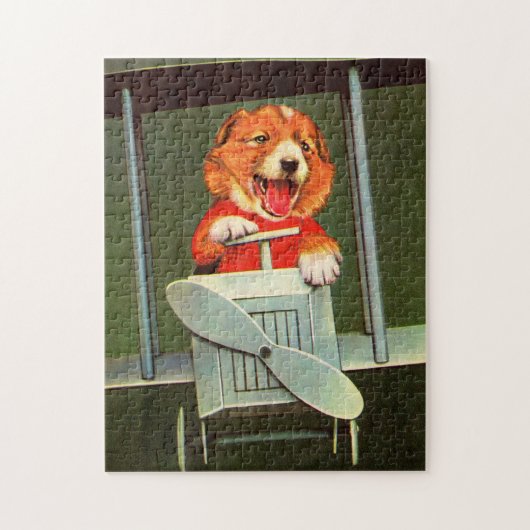 Hundepilotin Puzzle (Vertikal)