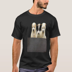 Hundepocket Niedlich Welpe Adorable Mops Hunde Pup T-Shirt